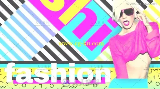 现代时尚多彩的时装秀展示产品宣传视频包装AE模版 Videohive In Trend Fashion的图片3