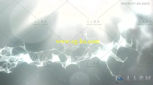 高科技梦幻抽象点线空间标题动画展示AE模版 Videohive Space Plexus Titles 14163的图片3