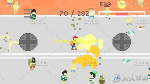 无尽的2D射击游戏入门样板完整项目Unity游戏素材资源的图片5