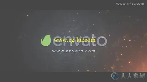 炙热火星喷溅标志展示Logo演绎AE模板 Videohive Fireborn Logo 13857450的图片2