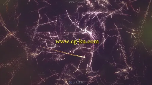 20组动感粒子DJ背景效果视频素材的图片1