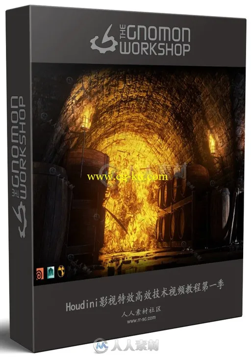 Houdini影视特效高效技术视频教程第一季 THE GNOMON WORKSHOP HOUDINI FAST TRACK的图片1
