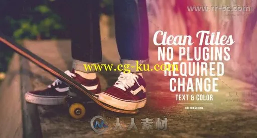 225款简约的企业文字字幕标题排版动画AE模板 Videohive The Titles 16452285的图片3