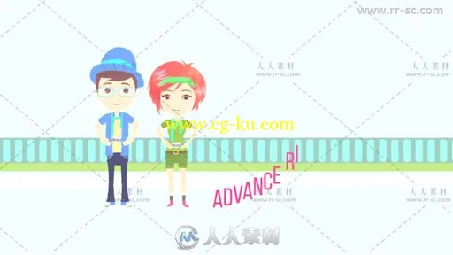 创意卡通动画角色人物场景视频解说工具包AE模板 Videohive Explainer Video Toolk的图片4