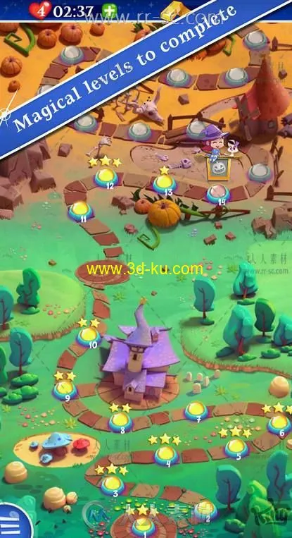 4600张Q版手游关卡场景地图素材的图片8
