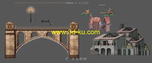 20套PSD横版游戏场景原画设定素材的图片7