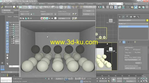 3dsmax灯光照明基础核心技术训练视频教程 PLURALSIGHT 3DS MAX LIGHTING FUNDAMENTALS的图片3