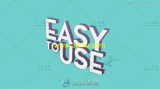 创意手绘迷你3D标志展示Logo演绎AE模板 Videohive Minimal 3D - Logo & Titles Re的图片2