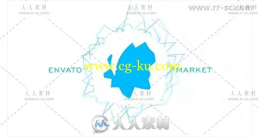 创意动感抽象标志展示Logo演绎AE模板 Videohive Logo 19253487的图片2