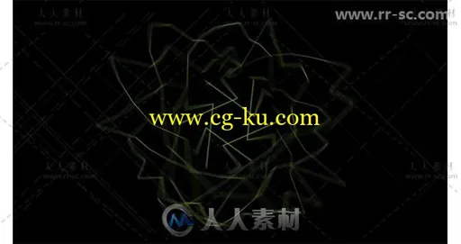 创意动感抽象标志展示Logo演绎AE模板 Videohive Logo 19253487的图片3