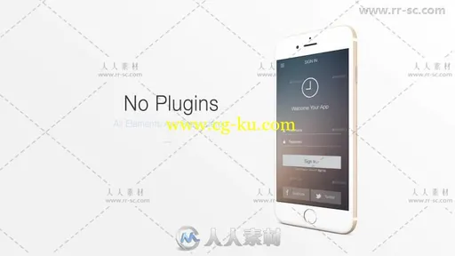 三维苹果手机界面APP应用程序演示套件AE模板 Videohive The7 - App Presentati的图片5