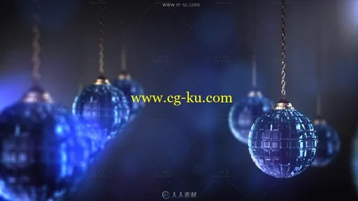 40组光效粒子动态背景视频素材合集的图片1