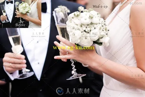 80款华丽优雅的婚礼Lightroom预设的图片1