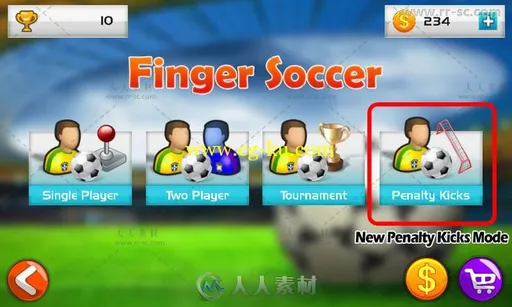 灵活的手指足球游戏样板完整项目Unity素材资源的图片1