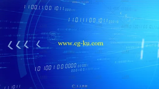 41组酷炫科技数字光线高清背景视频素材的图片3