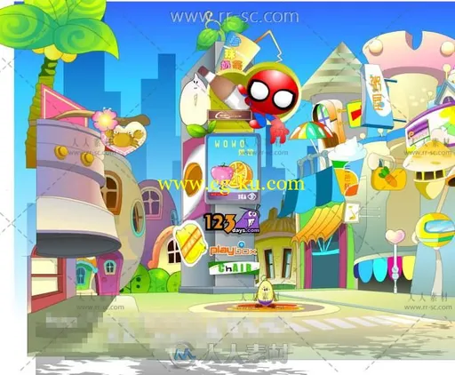 flash动画人物场景表情角色动物大全的图片8