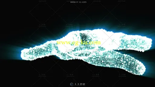 35套科技光线运动三维全息图视频素材的图片1