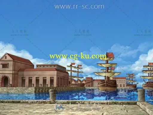 上千张唯美场景原画素材的图片6