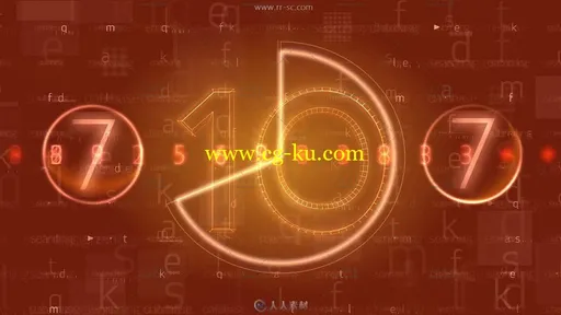 17套精品倒计时片头视频素材的图片1