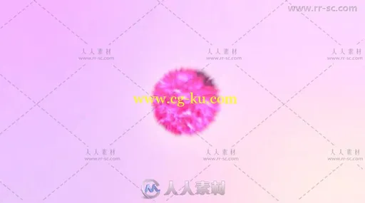 创意叶子汇聚爆炸标志展示Logo演绎AE模板的图片2