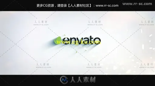 简单创意优雅企业标志展示Logo演绎AE模板的图片2