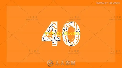 创意动感文字快速闪动展示幻灯片视频包装AE模板的图片2