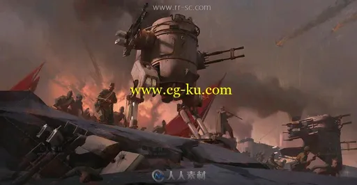 科幻未来场景概念原画设计参考素材的图片5