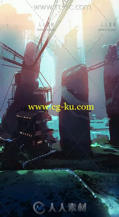 17000张游戏场景概念设计原画插画素材资源的图片1