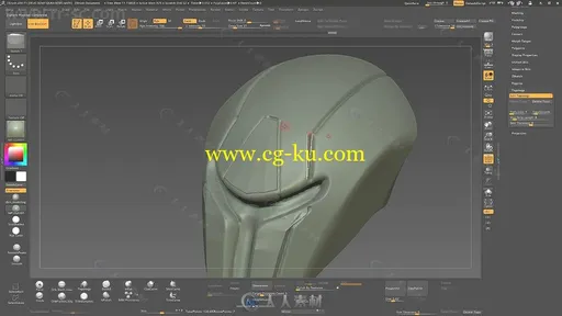 Zbrush超经典游戏角色概念设计完整实例制作视频教程的图片1