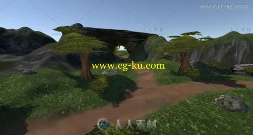 手绘环境包3D模型Unity游戏素材资源的图片1