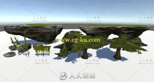 手绘环境包3D模型Unity游戏素材资源的图片5