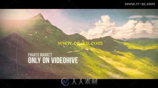 优雅梦幻电影视差幻灯片照片展示相册动画AE模板的图片5