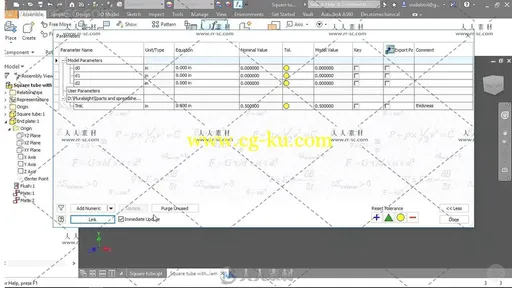 Inventor中Iparts零件与Excel表格使用技术训练视频教程的图片4