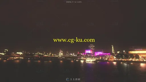 唯美城市延时摄影高清实拍视频素材的图片3
