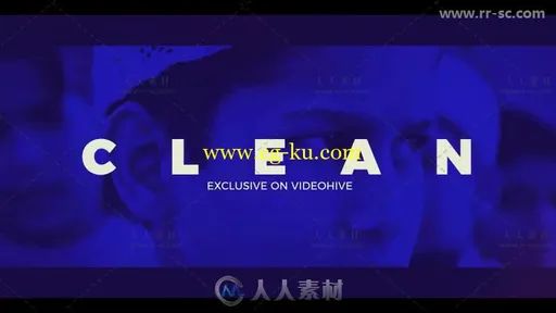 现代动感时髦图片展示标志Logo演绎AE模板的图片2