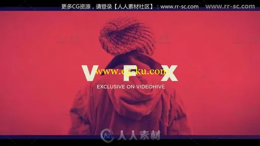现代动感时髦图片展示标志Logo演绎AE模板的图片3