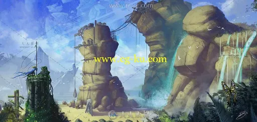 Drawcrowd大师游戏人物场景原画素材资源的图片8