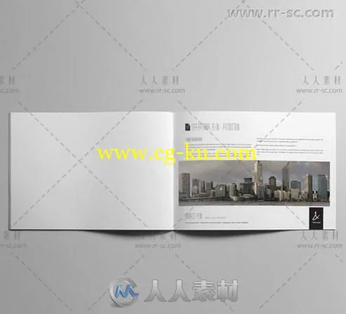 53页现代企业全业务计划书indesign排版模板的图片3