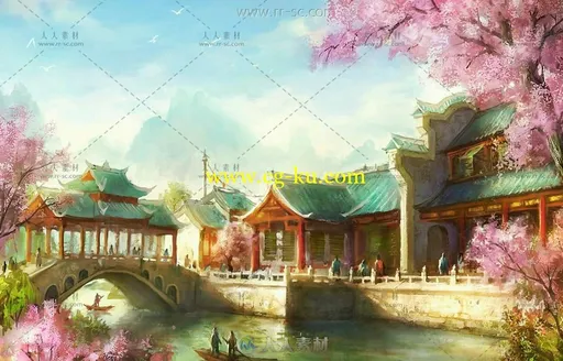 Q版动画场景手游横版游戏素材资源的图片1