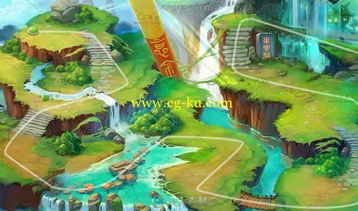 Q版动画场景手游横版游戏素材资源的图片9