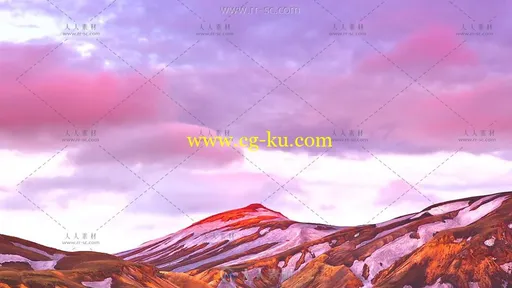 唯美壮观自然风景延时摄影高清实拍视频素材的图片2