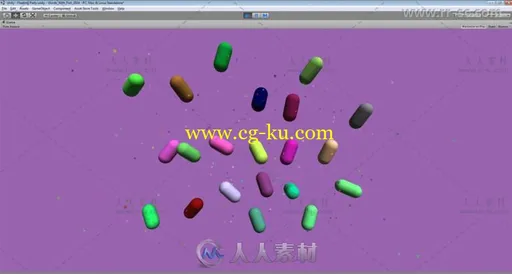 轻松模拟水下或空间浮动对象物理脚本Unity游戏素材资源的图片3