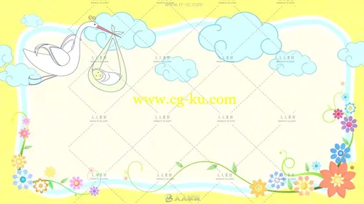 42组精美底色星光童话科技动态背景视频素材的图片2