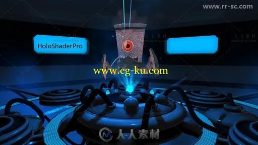 科技感全息图着色器Unity游戏素材资源的图片4