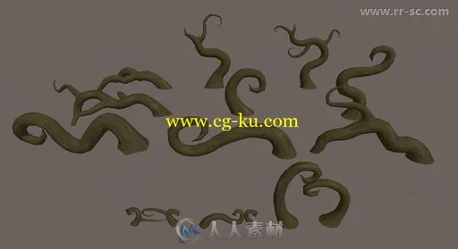 幻想美丽的森林环境3D模型Unity游戏素材资源的图片11