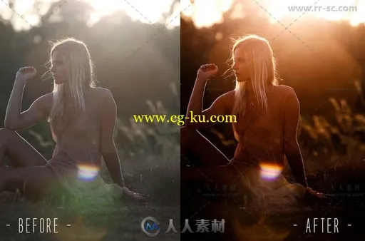 华丽迷人的日落效果Lightroom预设的图片2