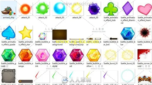 宠物射手卡通游戏UI参考素材的图片1