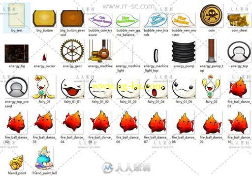 宠物射手卡通游戏UI参考素材的图片4