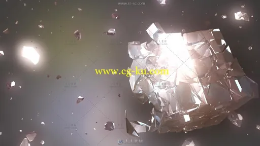 41组炫丽银色科技金融工厂设备转动背景视频素材的图片1