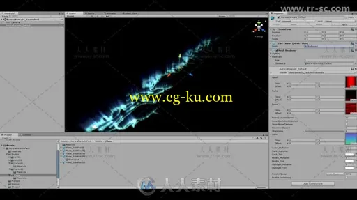 美丽完整的极光环境3D模型Unity游戏素材资源的图片2